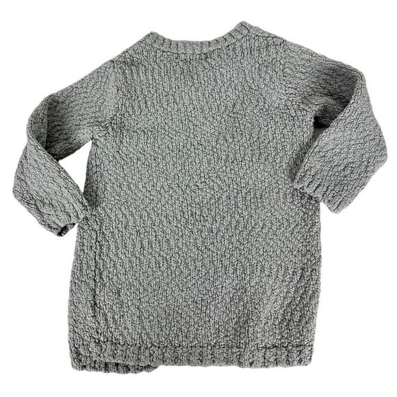 Old Navy Girls Gray Coatigan Size 4T Open Front Long Cardigan - Picture 2 of 5